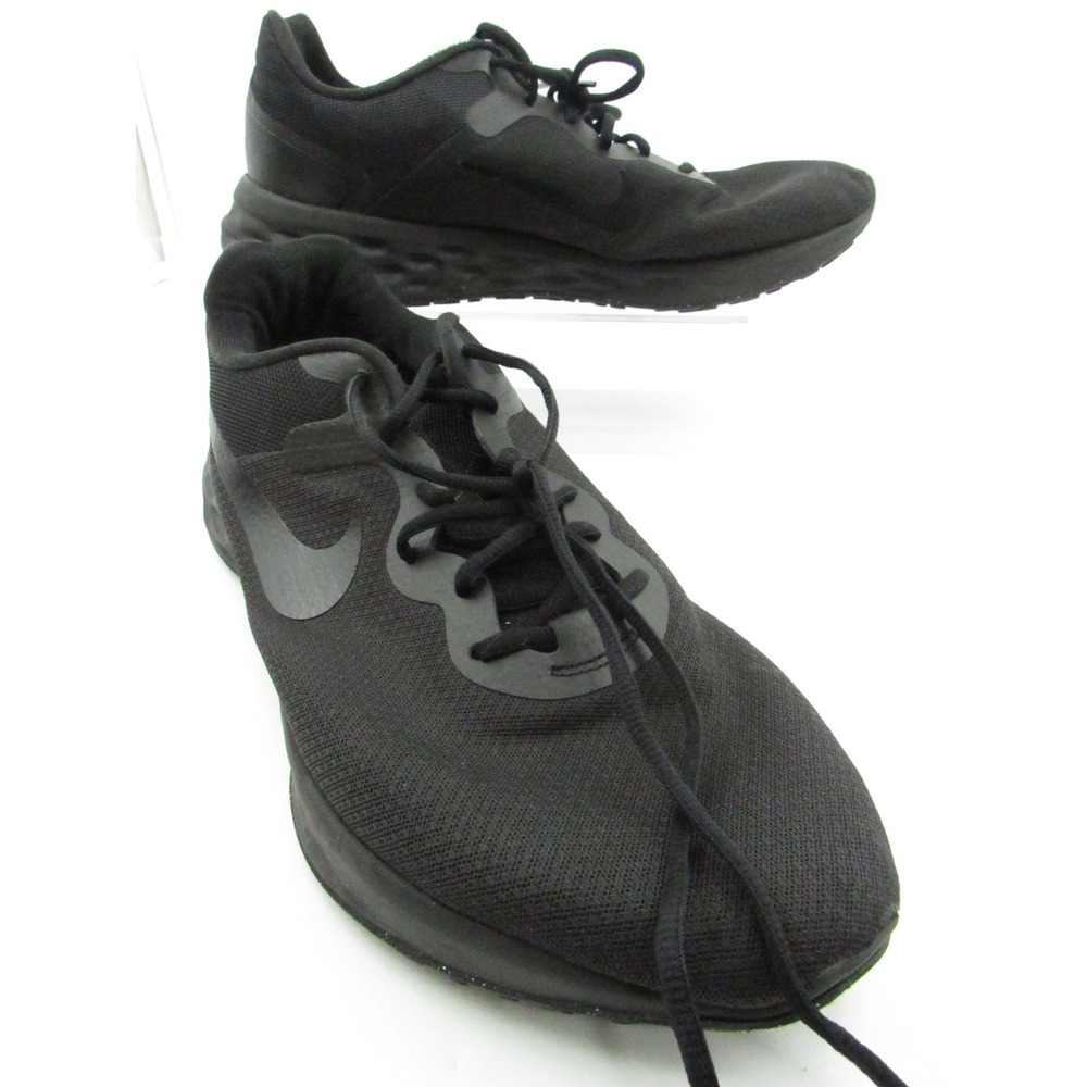 Nike Revolution 6 DD8475-001 Men's Black Running Shoes Size US 14 UK 13 EU 48.5